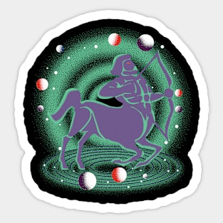 Sagittarius Zodiac Sign Sticker